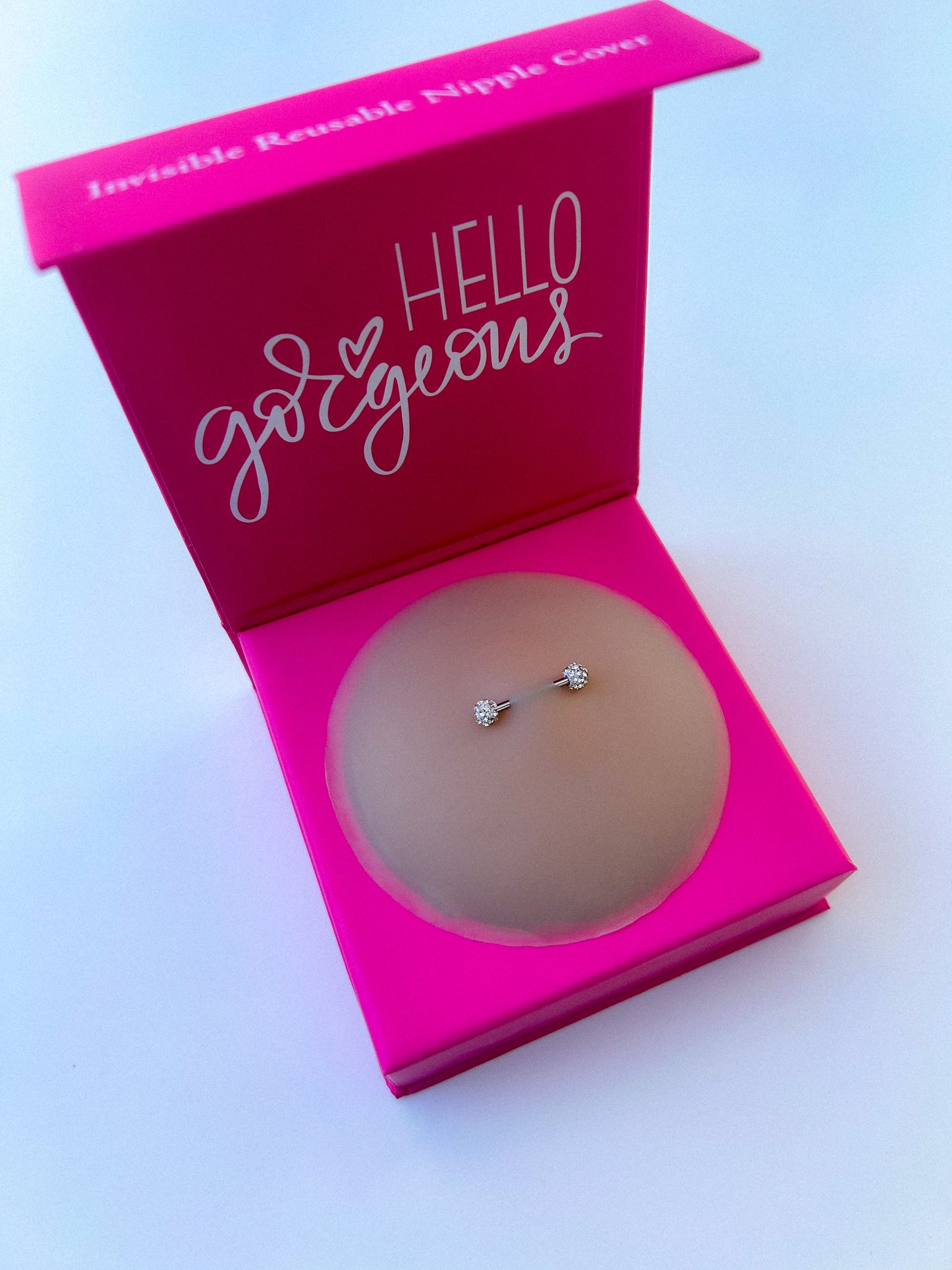 Pierced Nipple Covers-WHITE