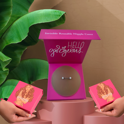 Pierced Nipple Covers-WHITE