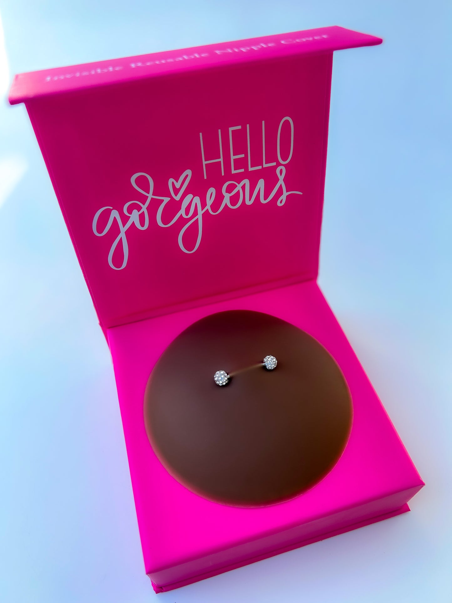 Pierced Nipple Covers-WHITE