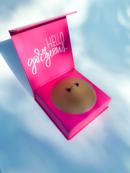 Pierced Nipple Covers-BLACK