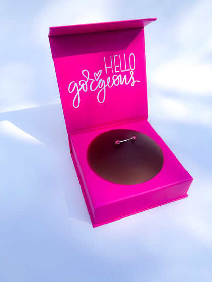 Pierced Nipple Covers - PINK