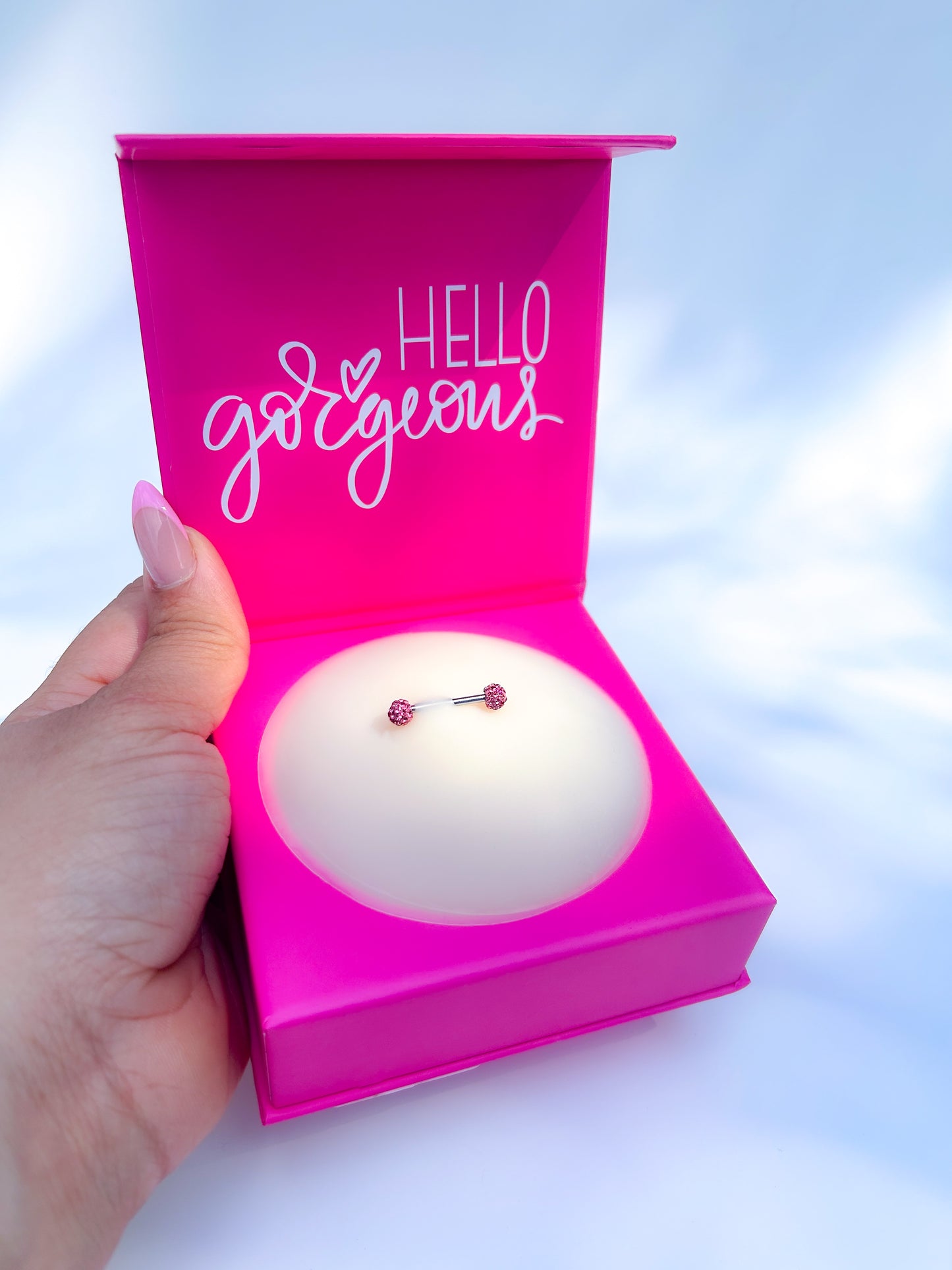 Pierced Nipple Covers - PINK